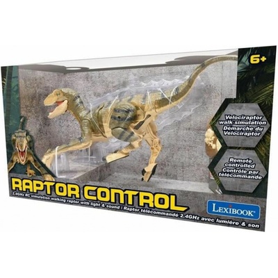 Lexibook CROSSLANDER Raptor Control dinosaurus Velociraptor so svetelnými a zvukovými efektmi