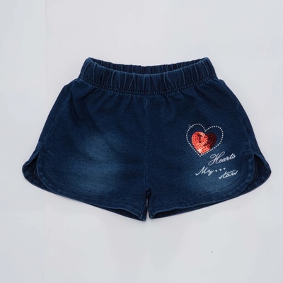 Wolf dívčí kratasy T2940 tmavě modrá