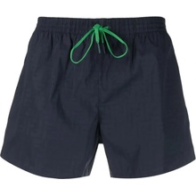 Fendi Logo Navy plavky