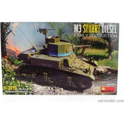 Miniart Tank M3 Stuart Diesel Military 1945 / 1:35