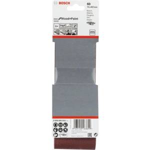 Bosch Комплект шлифовъчни ленти BOSCH, 3 части, X440 75 x 457 мм, 60 броя 2608606033 (2608606033)