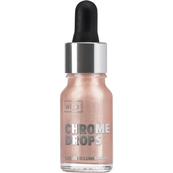 Wibo Течен хайлайтър за лице и тяло Chrome Drops, 02, 9 ml