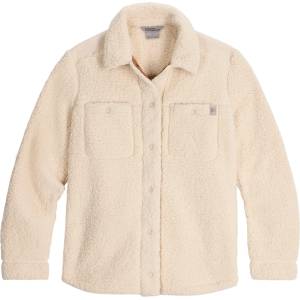Royal Robbins Дамско поларено яке Royal Robbins Women's Palisades Shacket Fleece jacket - Chalk - размер XL (105-7851-0114)