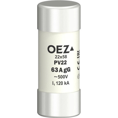 Pojistka válcová PV22 63A gG