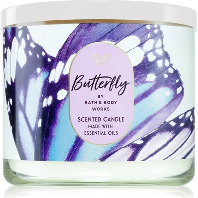 Bath & Body Works Butterfly ароматна свещ II. 411 гр