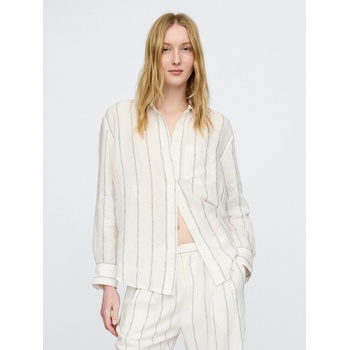 GAP Ленена риза с голям размер Голяма риза GAP GAP | Byal | ЖЕНИ | M