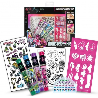Monster High tetovací sada
