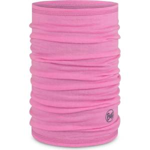 Buff Детски шал Buff Kid's Lightweight Merino Wool Tube scarf - Solid Fluor Fuchsia - размер One Size (203-1819-1411)