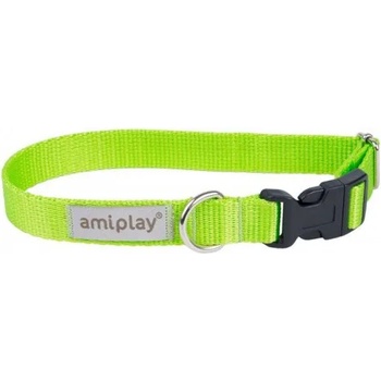 amiplay collar SAMBA - нашийник за куче - ЗЕЛЕН, размер XL - 40-70 х 2 см - Полша - 278516