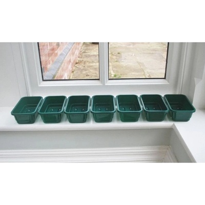 Garland podmiska plast Mini Seed Tray Green s drenáží 17 x 10 x 5 cm – Zboží Dáma