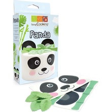 Scrapcooking Cakesupplies Dekorační set ozdob na dort - Panda 15 ks