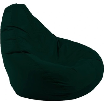 Pufrelax Пуф круша Nirvana Hobbit, водоустойчив, Тъмно Зелен