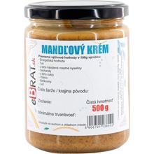 eBrat.sk Mandľové maslo 100% jemné 500 g