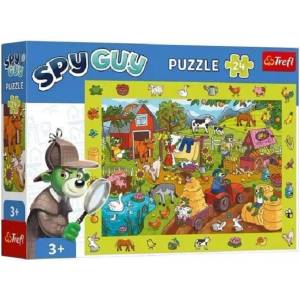 Trefl Пъзел Trefl от 24 части - Spy Guy, във фермата (15589) - ozone