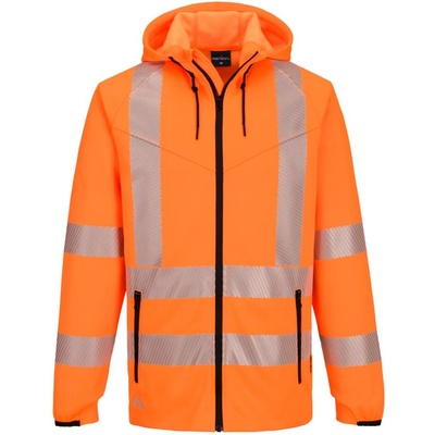 Portwest hi-vis kx3 kx303 / Светлоотразяваща качулка с цип - hv оранжево xl (kx303orrxl)