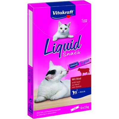 Vitakraft Cat Liquid Snack hovädzie inuline 90 g