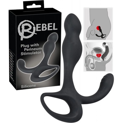 Rebel Plug with Perineum Stimulator