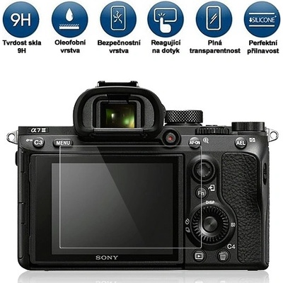 Tempered Glass tvrzené sklo pro Sony A1/A9II, 7SIII/7RIV/III/II/7III/II/ZV1 – Zboží Živě