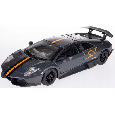 Bburago Lamborghini Murciélago LP 670 4 SV China LE sivá metalíza BB18 22120 1:24