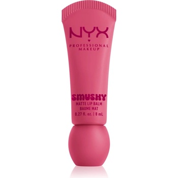 NYX Cosmetics Smushy Matte Lip Balm балсам за устни с матиращ ефект цвят Swipe Sesh 8ml