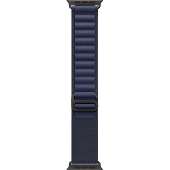 Apple Каишка от Apple - 49 мм Navy Alpine Loop - Medium - Black Titanium Finish (MYPX3ZM/A)