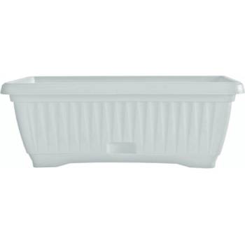 Сандъче за цветя 28СМ. БЯЛО (Б496)