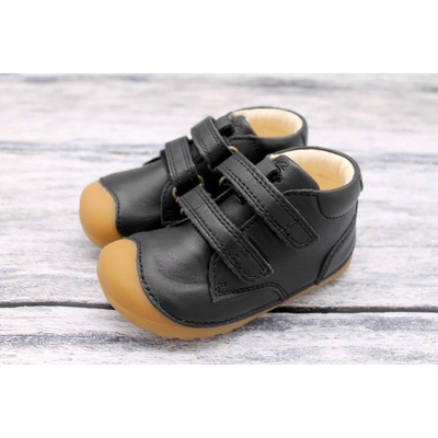 Bundgaard celoroční barefoot obuv Petit Velcro Black/GUM – Zboží Dáma