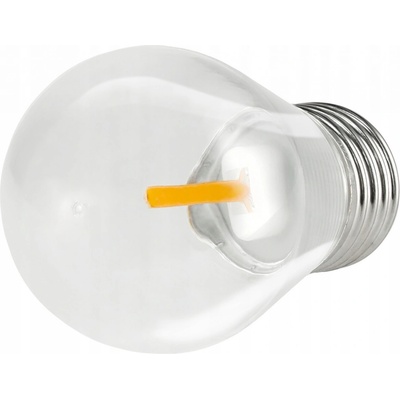 BERGE LED žárovka E27 s plamenem a ohnivým efektem pro girlandy ZDG-E27-2W-FLAME
