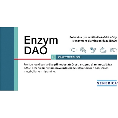 GENERICA Enzym DAO 15 kapslí