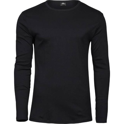TEE JAYS Мъжка тениска с дълъг ръкав tee jays tj530 interlock / Черна m (18053000202)