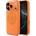 GUESS PU Perforated 4G Logo MagSafe Заден калъф за iPhone 17 Orange Guess | Oranzhev | МЪЖЕ | UNI