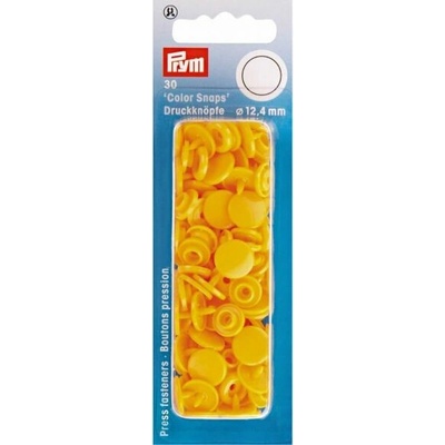 Prym Patentky plastové 12,4 mm, slunečnicové
