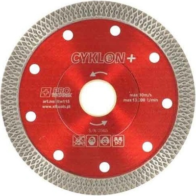 Diamantový kotúč extra tenký 115 x 1,2 x 22,2 mm, CYKLON