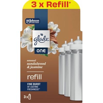 Glade ONE Sensual Sandalwood & Jasmine náplň 3 x 10 ml