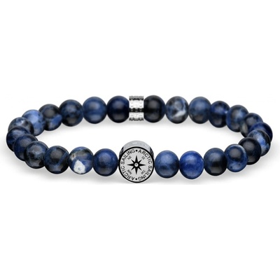 Bering korálkový náramek se sodalitem Arctic Symphony 630-71-X0