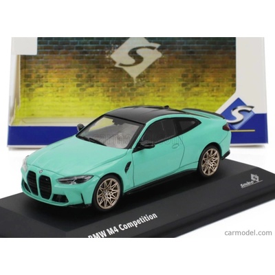 Solido BMW 4-series M4 Coupe Competition g82 2023 Zelená 1:43