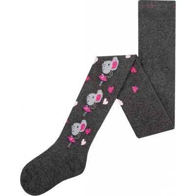 Wolf P2211 dívčí punčocháče antracit