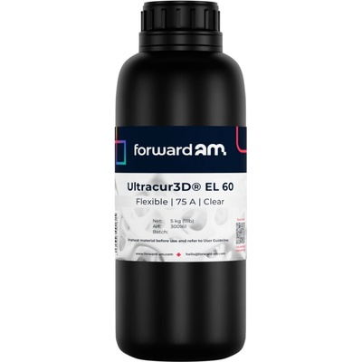 BASF Ultracur3D EL 60 Resin 1 kg Černá