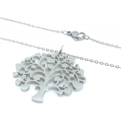 Jan Kos jewellery Řetízek s přívěskem z oceli 12118317