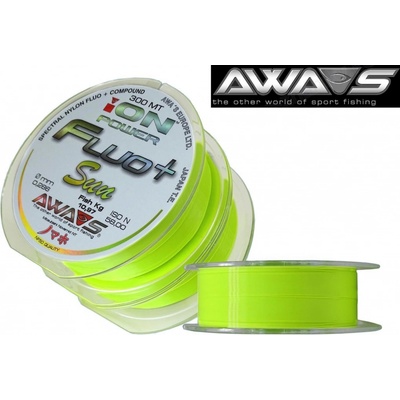 Awa-shima Ion Power Fluo+ Sun 2x300 m 0,309 mm 12,35 kg – Zboží Dáma