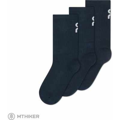On Running Logo Sock High 3-pack dětské ponožky, černá