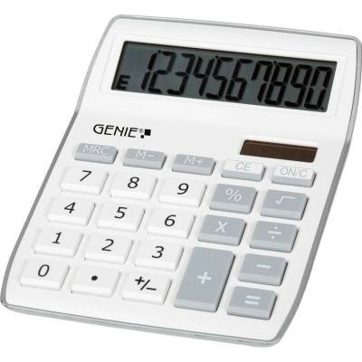 GENIE 840S Solárna stolová kalkulačka Kancelárska kalkulačka Vrecková kalkulačka