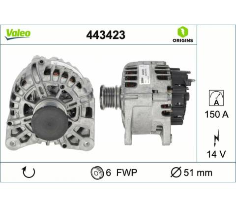 Generátor VALEO 443423