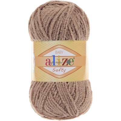 Alize Softy 617 hnědá