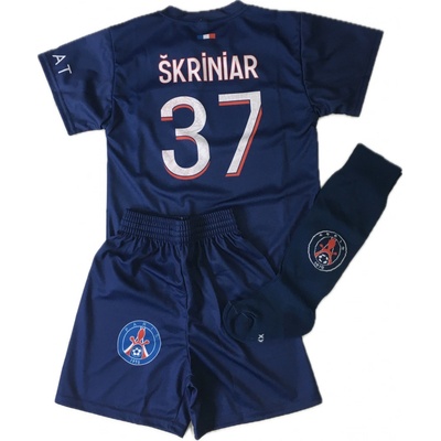 JAKS detský futbalový dres s podkolienkami Škriniar PSG