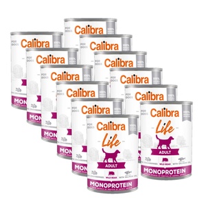 Calibra Dog Life Adult Дива свиня с червени боровинки 12x400г