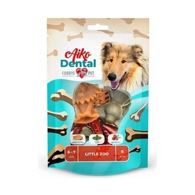 Aiko Pochúťka Dental Little Zoo 6 7 cm 6 ks 150 g