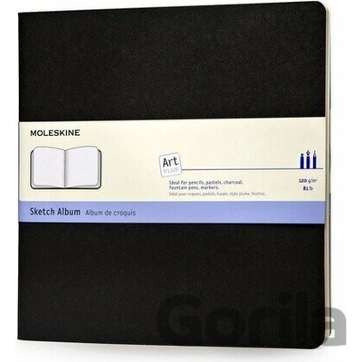 Moleskine čierny skicár