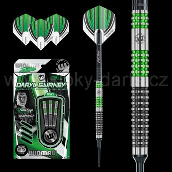 Winmau DARYL GURNEY Black Soft Tip 20 g