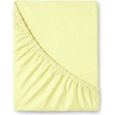 Kvalitex Jersey plachta s lycrou svetlo žlté 90x200